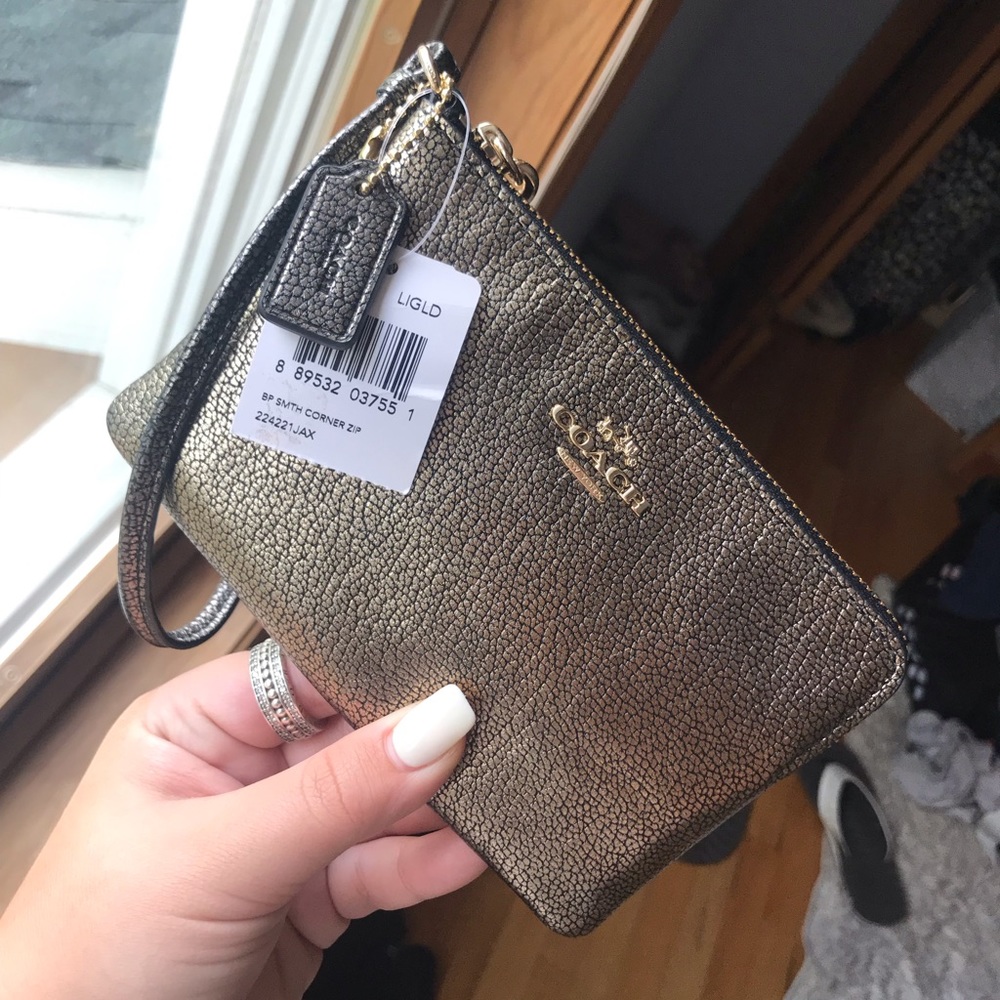 NEW Coach wristlet - with tags